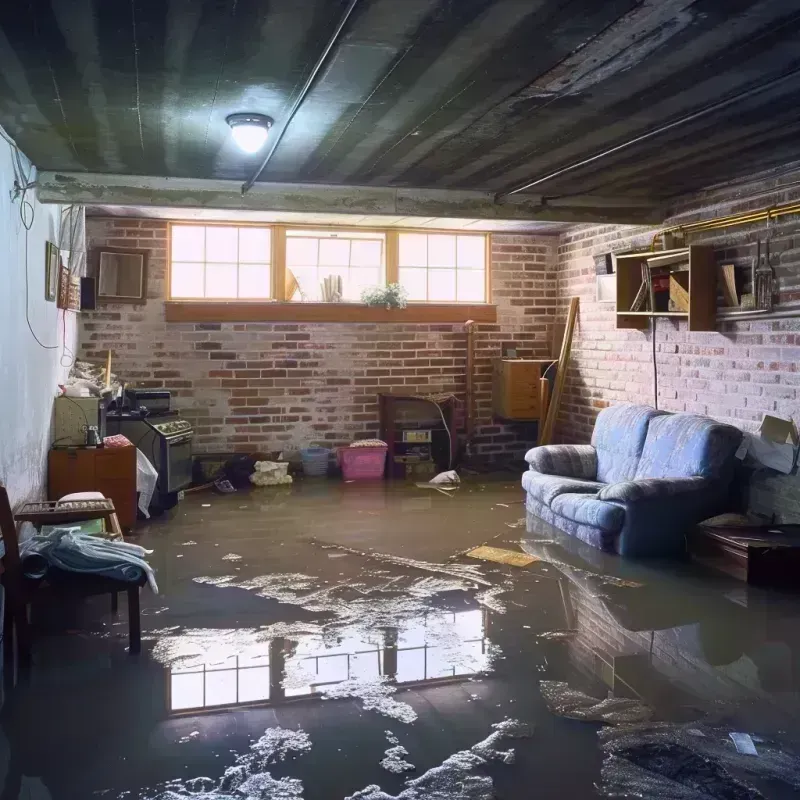 Flooded Basement Cleanup in Nellis Air Force Base, NV